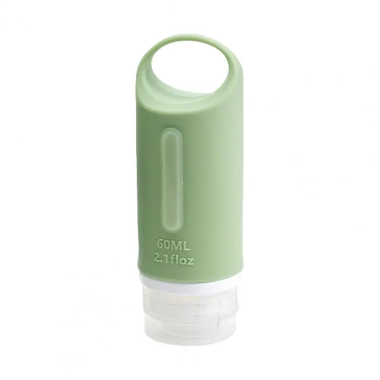 AHIOJEGX Squeeze Bottle 2pcs Silicone Travel Bottle Leak Proof Squeeze Bottles for Toiletries Bpa Refillable Containers for Shampoo for(Green,60ML)
