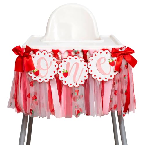 CIEQR Strawberry One Highchair Banner