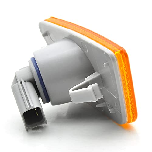 Cnpapc 1-Pieces For Chevy Cruze Front Bumper Park Signal Side Marker Light Assembly Passenger Side 2011 2012 2013 2014 2015 Dot Certified Gm2551198N 42334145 #TOP7