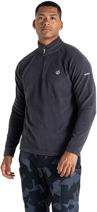 Dare 2b Mens Freethink II Fleece Top XL Ebony Grey