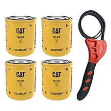 Caterpillar 150-4142 Fuel Filter w/IHD Strap Wrench Bundle 4