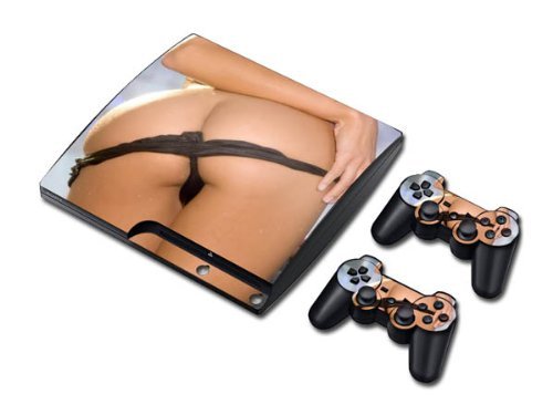 Vinyl Decal Skin/stickers Wrap for Ps3 Slim Play Station 3 Console and 2 Controllers-hot Girl