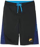100 % synthetisch. Nike Jungen Allover Print Graphic Shorts Oberbekleidung, Blau, M