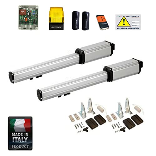  KIT BH CORSA 500 230V MOTORIZZAZIONE CANCELLO 2 ANTE ANTA BATTENTI AUTOMATISMO