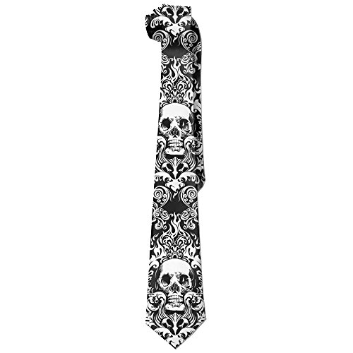 Men's Vintage Skull Necktie Ties