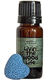 Livin' The Wood Life - Patchouli Vanilla Cedar Essential Oil Blend w/ Portable Lava Stone Diffuser |