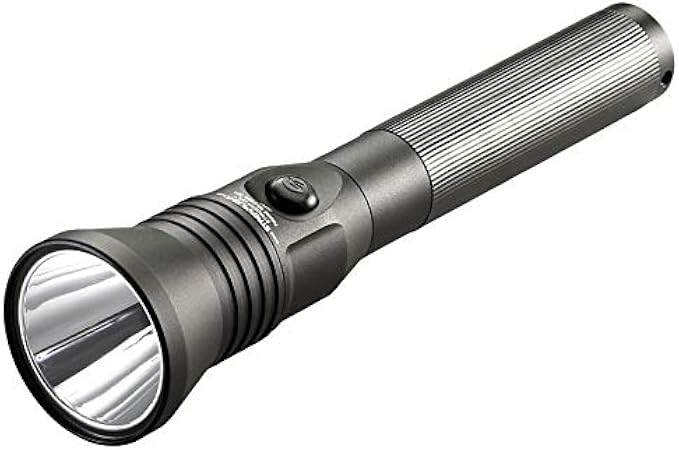 Streamlight 75763 Stinger 800-Lumen LED HPL Flashlight with 120V AC/12V DC Smart Charge Charger, Black