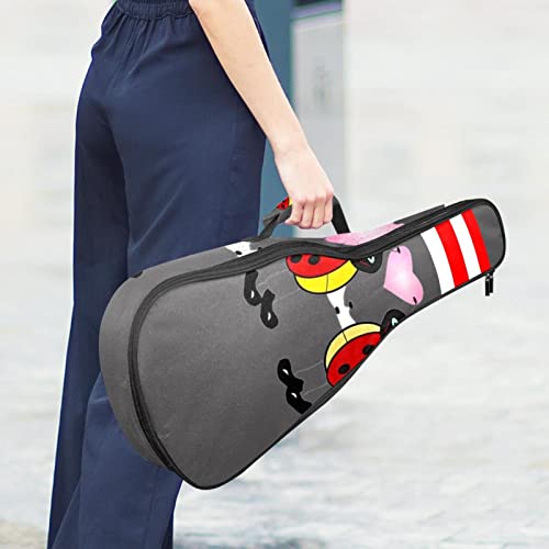 Housse pour ukulélé avec motif coccinelle et drapeau américain arc-en-ciel pour concert ténor soprano 58,4 cm 10 mm d… - Les Beatles, Paul McCartney, John Lennon, RIngo Starr, George Harrison Housse pour ukulélé avec motif coccinelle et drapeau américain arc-en-ciel pour concert ténor soprano 58,4 cm 10 mm d… – Image 7