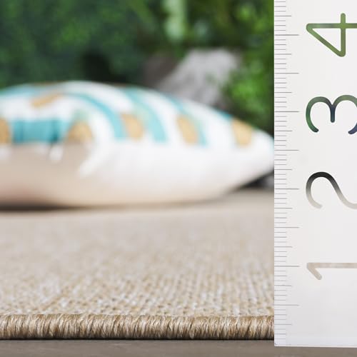 Tapete SAFAVIEH 4' x 6' Beige Polipropileno miniatura 5