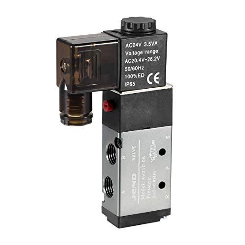 uxcell 24V 5 Way Solenoid Valve