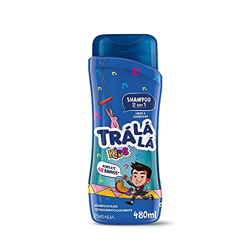 Shampoo 2 em 1 Personagem, Kids, Azul Escuro, 480 Ml