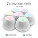 Cool Mist Humidifiers - Essential Oil Diffusers with 7 Lighting Options - Auto Shut Off Humidifiers for Bedroom, Home & Office
