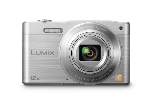 Panasonic DMC-SZ8EG-S Travellerzoom Kompaktkamera (16 Megapixel, 12-fach opt. Zoom, 7,6 cm (3 Zoll) LCD-Display, Full HD, WiFi) silber