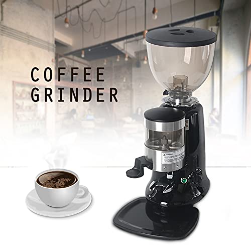 GOUDAN-QIU Elektrische Kaffeemühle, elektrischer Kaffeemühle Haushalt rot, konisch Grat Große Kapazität und Dicke können… – Bild 3