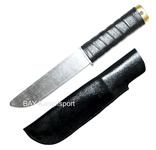 Bay® Aluminiummesser MIT Scheide Holster 28 cm Trainingsmesser stumpf Messer Aluminium Attrappe Krav MAGA SV Aluminiumdolch Dolch Übungsmesser Selbstverteidigung Training Sport