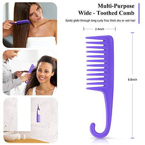 Urtheone UR-BZY(PURPLE) Detangling Hair Brush, Detangling Brush For Adults And Kids, Comb Set For Kinky Curly Coily And Wavy Hair thumb #5