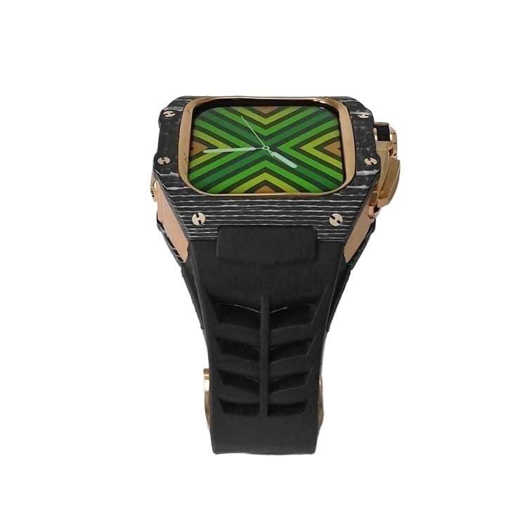 Protéger Apple Watch avec style : Kit Mod carbone et bracelet silicone iWatch