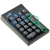 Truly Ergonomic - Best Mechanical Numeric Keypad for Data Entry - Big Large TAB - MX Mechanical Switches - USB - Numpad - Number Pad - Windows/Linux
