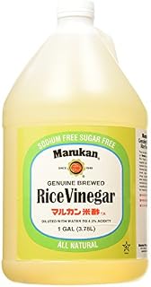 Marukan Genuine Brewed Rice Vinegar Unseasoned, 1 Gallon