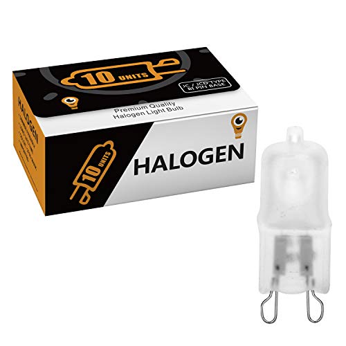 10 Pack Frosted Lense Q25/G9/Fr/120V G9 Jcd 25 Watt 120 Volt T4 Jd Type Halogen House Hold Light Bulb Hanging Pendant Accent Type Spot Down Lamp Chandelier Sconce Fixture Lighting #TOP1