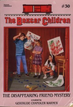 The Disappearing Friend Mystery (The Boxcar Chi... 0590453769 Book Cover