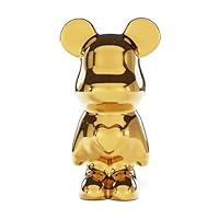 Orsetto Svuotatasche Giulia Grillo - Decorazione Moderna Per Casa, 20 Cm, Nero - Foto 2