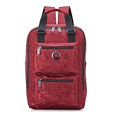 DELSEY PARIS - CITYPAK - Sac a dos souple - 41x28x12 cm - 15 litres - S - Rouge camouflage