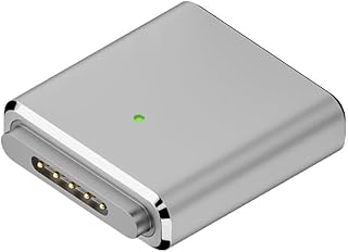 安心の日本企業 MSL FORCE マグネット シルバー 20V@5A 100W急速充電 PD3.1 磁気アダプター PD充電 ワンタッチ (Magsafe 3)