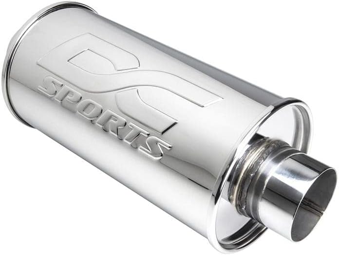 DC Sports Round Muffler 3" to 4"