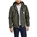 Carhartt Giacca Da Lavoro Vestibilità Comoda In Tessuto Washed Duck, Con Fodera In Tessuto Sherpa, Uomo, Verde (Muschio), M