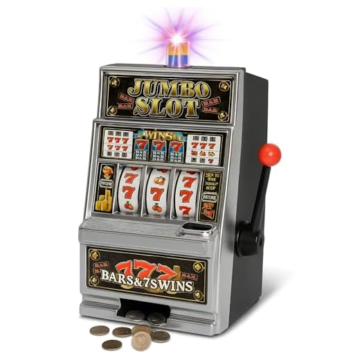 Lucky Sevens Jumbo Slot Machine Toy