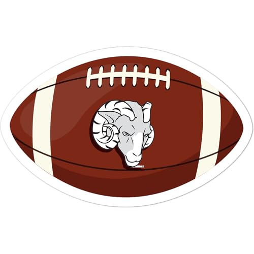 Desert Cactus Fordham University Sticker FU Rams Vinyl Decal Laptop Water Bottle Car Scrapbook (Football Logo Sticker)
