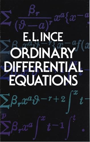 Ordinary Differential Equations (Dover Books on Mathematics)
