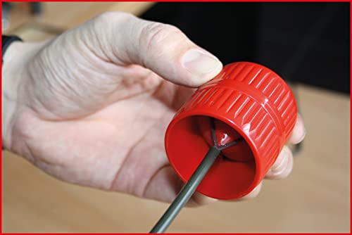 KS Tools 105.2000 Innen- und Außen-Entgrater, Kunststoff, 3-42mm