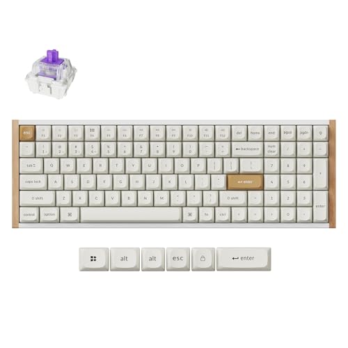 Keychron K4 HE ? 96%RpNgz[ʃCXJjJL[{[h io[pbht }OlbgXCb` sbhgK[ JX^RGB QMK/VIA 2.4GHz/BT5.2/L Mac/Windows/Linuxp Eb