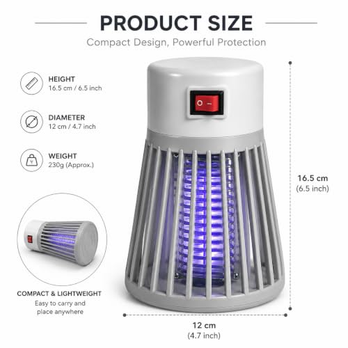 Image of Mosquito Killer Lamp (Grey)