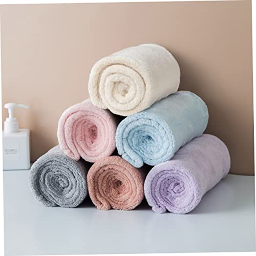 Balacoo 2Pcs Envoltórios De Cabeça Para Mulheres Microfibra Coral Toalha De Cabelo Bandanas Para Mul