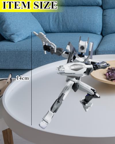 Image of INOCEAN T13 Action Figure, Dummy 13 Action Figure Toy Articulated Movable Robot, Freedom Action Figure with Rotating Bearing Luxury Multi Weapons DIY, for Adult Children Men Collection Decoration