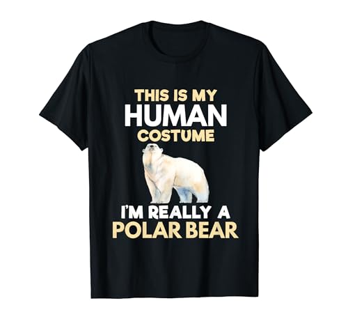Soy Realmente Oso Polar Amante de Animales Mujeres Niñas Niños Camiseta
