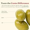 Cento Imported Cerignola Green Olives, 11.6 Oz, Whole Jumbo Italian Olives in Brine for Antipasto, Salad, Charcuterie Board, Bruschetta, Imported from Puglia, Italy - Gluten-Free, Non-GMO
