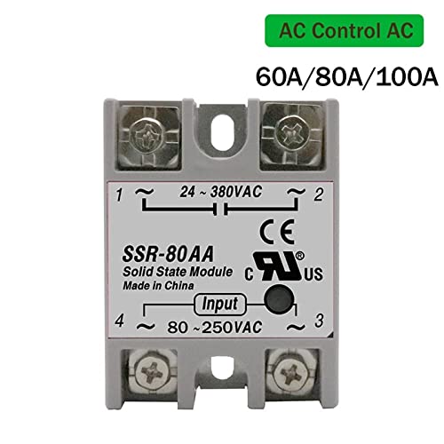 Module SSR 60A à commutation silencieuse et stable pour régulateur thermique AC - 3