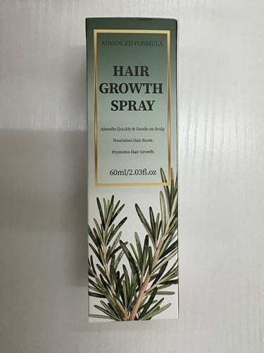 Lpzzsis Haarwuchs-Spray, Sanft und trocken,60ML