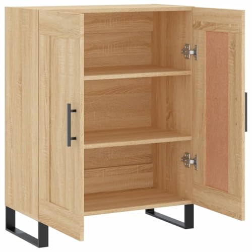 Mueble aparador Sonoma roble con mucho espacio para ordenar la casa 7