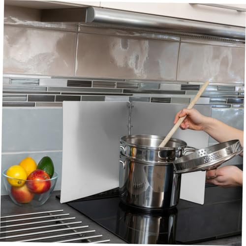 Déflecteur de cuisson acier inoxydable haut de gamme pour cuisine moderne - 6