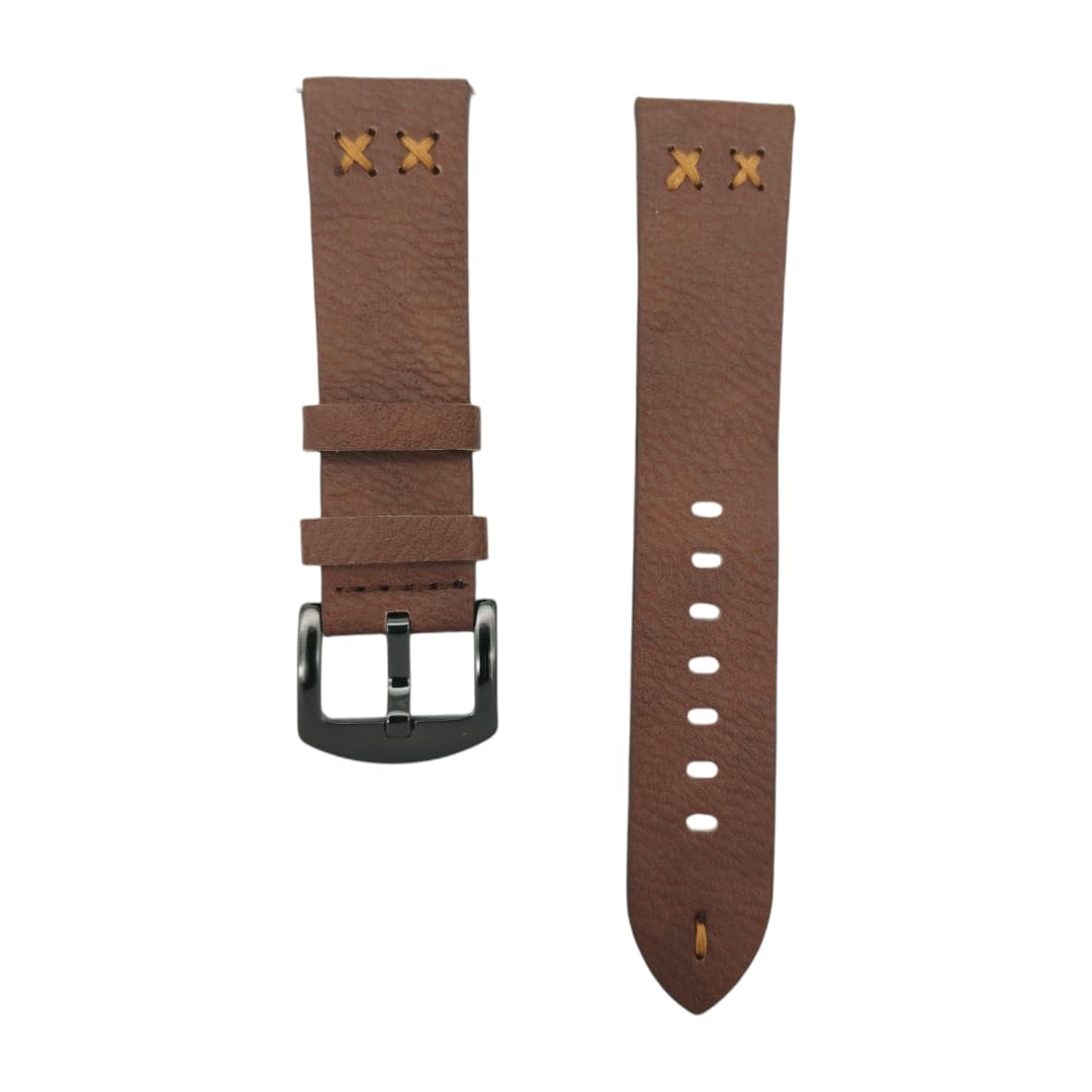 NXZ Genuine Leather Strap For Mens Watch Band For Boys Watches (Beige, 22mm) (B0CWHDN66V) Amazon Price History, Amazon Price Tracker