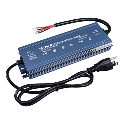 LED Driver 12V 300W outdoor power supply