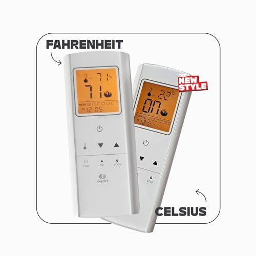 The-New-Style Gas Fireplace Remote Control Kit,Thermostatic On/Off Remote Control Set For Millivolt Valve System thumb #3