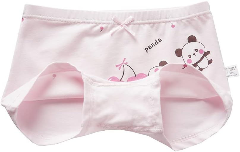Girls Cotton Underwear Soft Boy Shorts Kids Boxer Briefs Panties(Pack of 5) - Image 6