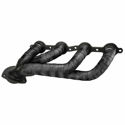 Design Engineering, Inc. Black Titanium Exhaust Heat Wrap 2" x 50' | Lava Rock Technology | Pliable High-Temp Tape | 1800°F Direct / 2500°F Intermittent Heat | Made in USA by Design Engineering - Image 2