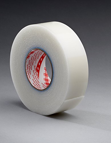 3M 4412N Sealant Tape Roll - 2 In. (W) X 15 Ft. (L) Translucent, Pressure Sensitive Acrylic Adhesive Sealing Tape. Zero Curing Sealant #TOP20
